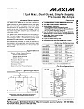 DataSheet MAX478 pdf